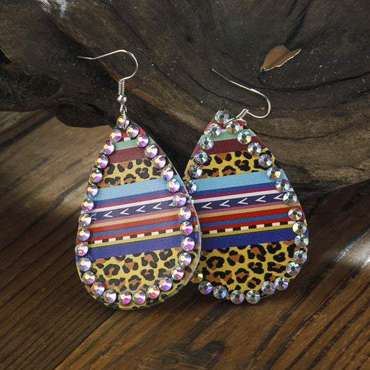 Fashion Personality Leopard Earrings