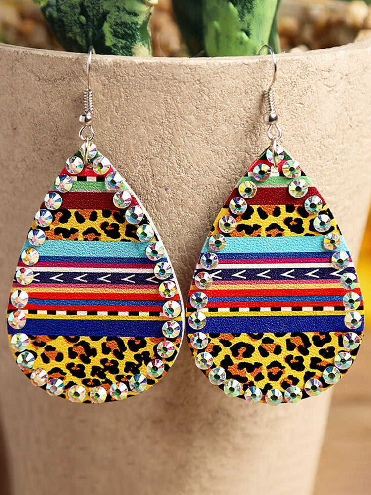 Fashion Personality Leopard Earrings