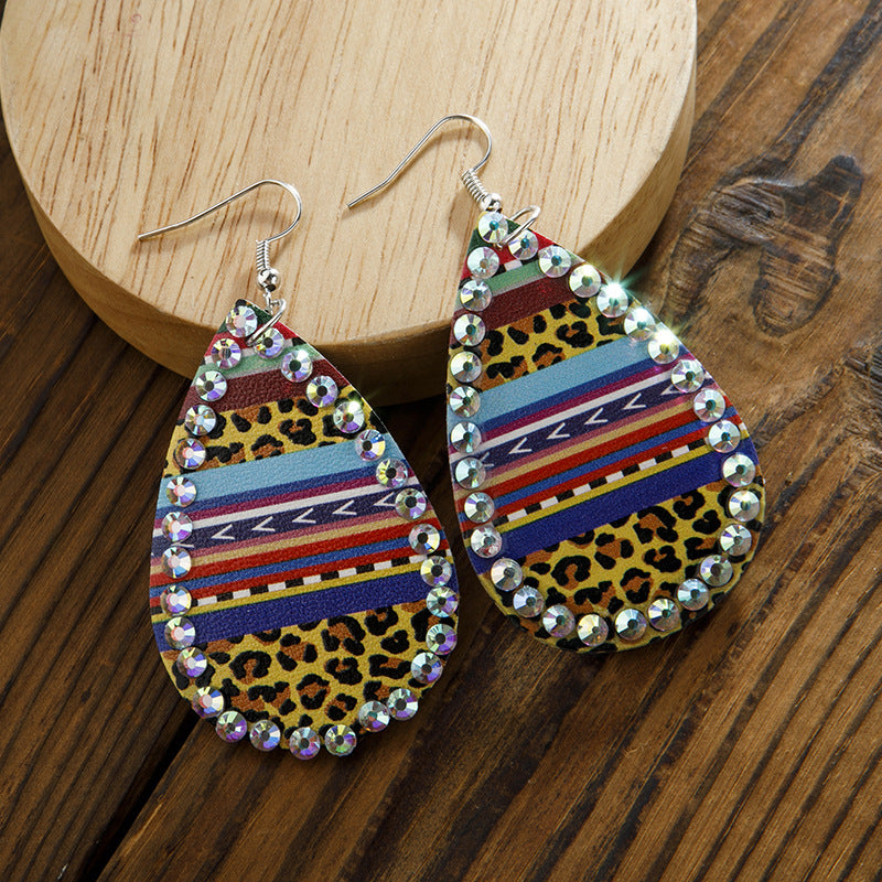 Fashion Personality Leopard Earrings