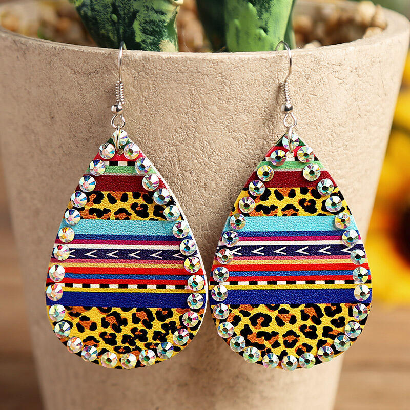 Fashion Personality Leopard Earrings