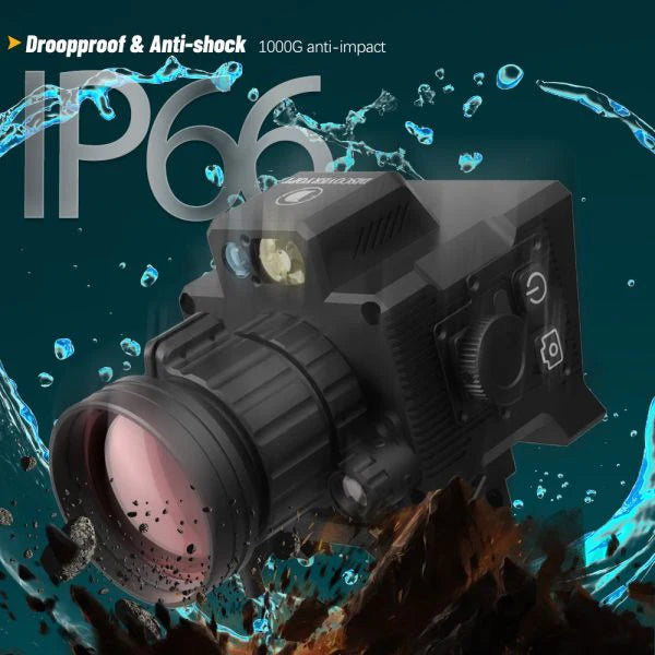 Tactical Thermal Imaging Monocular with Reticle