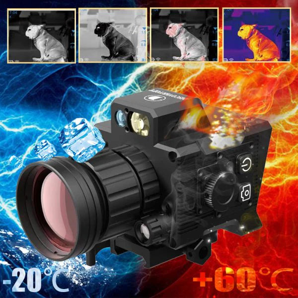 Tactical Thermal Imaging Monocular with Reticle