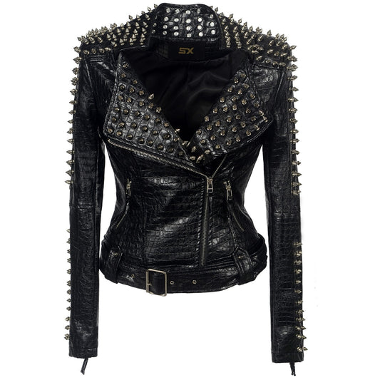 Studded Leather Jacket