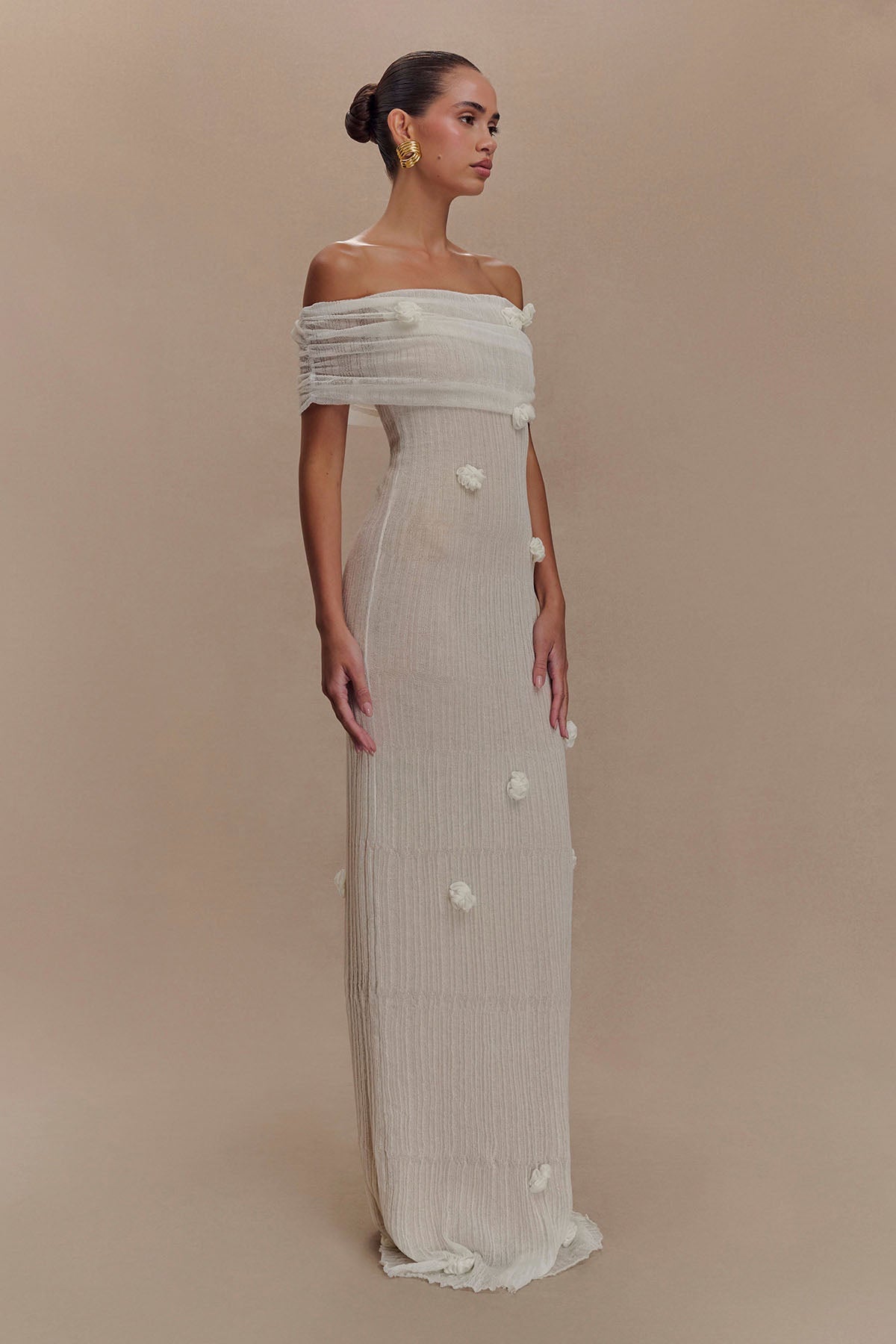 Orchid Knit Maxi Dress