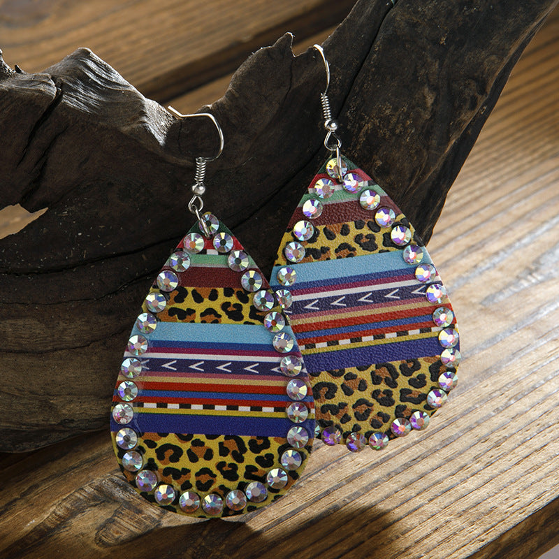 Fashion Personality Leopard Earrings